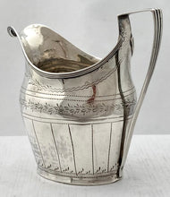 Georgian, George III, Silver Cream Jug. London 1802. 2.7 troy ounces.