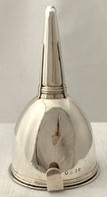 Georgian, George III, Silver Wine Funnel. London 1807 Thomas Wallis II. 4.4 troy ounces.