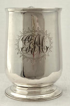 Georgian, George III, Silver Mug. London 1794 Walter Brind. 10 troy ounces.