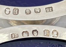 Georgian, George III, Four Silver Salts. London 1801 Josiah Snatt. 6.2 troy ounces.