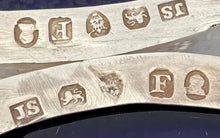 Georgian, George III, Four Silver Salts. London 1801 Josiah Snatt. 6.2 troy ounces.