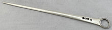 George III Silver Meat Skewer. London 1781 George Smith III. 2.2 troy ounces.