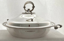 Early 20th Century Silver Plated Vegetable Tureen. Asprey of London, circa 1910 - 20.