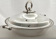 Early 20th Century Silver Plated Vegetable Tureen. Asprey of London, circa 1910 - 20.