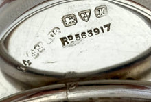 Edwardian Cased Set of Silver Place Card Holders. Chester 1910 Sampson Mordan & Co.