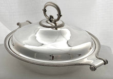 Early 20th Century Silver Plated Vegetable Tureen. Asprey of London, circa 1910 - 20.