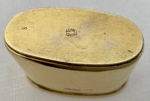 George V Silver Gilt & Cut Glass Hip Flask. London 1912/13 Asprey & Co Ltd.