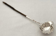 Georgian, George II, Silver Toddy Ladle. London 1755 Walter Brind.