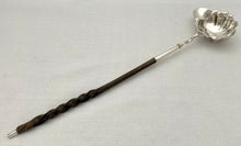 Georgian, George II, Silver Toddy Ladle. London 1755 Walter Brind.
