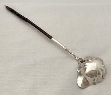 Georgian, George II, Silver Toddy Ladle. London 1755 Walter Brind.