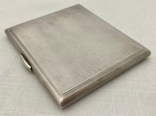 George VI Silver Cigarette Case. London 1945 Asprey & Co. Ltd. 4.3 troy ounces.