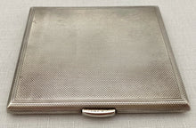 George VI Silver Cigarette Case. London 1945 Asprey & Co. Ltd. 4.3 troy ounces.