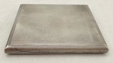George VI Silver Cigarette Case. London 1945 Asprey & Co. Ltd. 4.3 troy ounces.