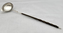 Georgian, George III, Silver Toddy Ladle, London 1793 Peter & Ann Bateman.