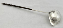 Georgian, George III, Silver Toddy Ladle, London 1793 Peter & Ann Bateman.