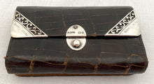 Victorian Silver Mounted Purse. Birmingham 1898 A. Bromet & Co.