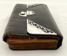 Victorian Silver Mounted Purse. Birmingham 1898 A. Bromet & Co.