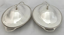 Georgian, George III, Pair of Silver Entree Dishes. London 1789 William Laver. 61 troy ounces.