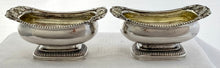 Georgian, George III, Pair of Silver Salts. London 1813 John Lias. 6.9 troy ounces.