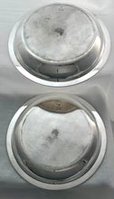 A Pair of Silver Plated Circular Entree Dishes & Covers. Retailed by Asprey.