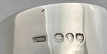 Admiral Sir Percy Royds, HMS Victoria, Pair of Silver Goblets. London 1891/92 George Jackson. 6 troy ounces.