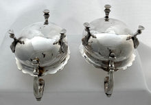 Georgian, George II, Pair of Silver Sauce Boats. London 1739 - 1755 Henry Brind. 18.6 troy ounces.