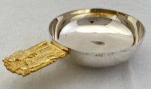 Elizabeth II York Minster Parcel Gilt Silver Bowl. London 1972 Hector Miller. 9.8 troy ounces