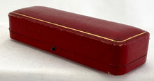 Edwardian Cased Set of Four Silver Place Card Holders. Birmingham 1908-11 John William Barrett. 2.8 troy ounces.