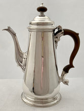 George II Silver Coffee Pot. London 1752 Thomas Whipham. 23 troy ounces.