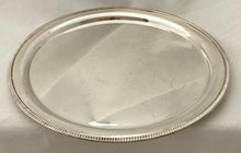 Early 20th Century Silver Plated Salver. Asprey & Co.