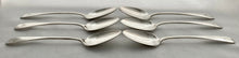 Georgian, George III, Six Scottish Silver Tablespoons. Edinburgh 1799 Francis Howden. 11 troy ounces.