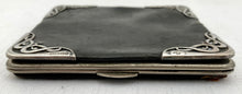 Art Nouveau Silver Mounted Card Case. Birmingham 1900 Steinhart & Co.