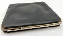 Art Nouveau Silver Mounted Card Case. Birmingham 1900 Steinhart & Co.