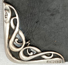 Art Nouveau Silver Mounted Card Case. Birmingham 1900 Steinhart & Co.