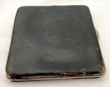 Art Nouveau Silver Mounted Card Case. Birmingham 1900 Steinhart & Co.