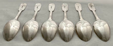 Six Early Victorian Silver Tablespoons. Newcastle 1838 Thomas Watson. 13.2 troy ounces.