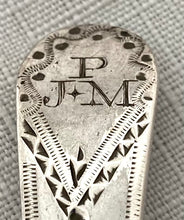 Georgian, George III, Six Silver Teaspoons. London 1795 Stephen Adams II. 2.5 troy ounces.