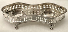 Victorian Silver Inkstand. London 1892 Rupert Favell. 6.9 troy ounces.