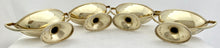 Four George III Silver Gilt Salts. London 1797 Henry Chawner & John Eames. 12.8 troy ounces.