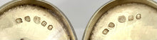 Four George III Silver Gilt Salts. London 1797 Henry Chawner & John Eames. 12.8 troy ounces.