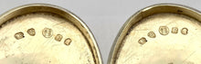 Four George III Silver Gilt Salts. London 1797 Henry Chawner & John Eames. 12.8 troy ounces.