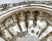 Victorian Pair of Silver Plated Mask Head Sauce Tureens. Birmingham, G.R. Collis & Co., circa 1860.