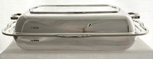 Art Deco Silver Entree Dish & Cover. Sheffield 1937 Frank Cobb & Co. Ltd. 45.8 troy ounces.