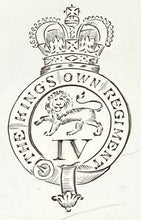 George IV Silver Waiter for 4th (The King’s Own) Regiment of Foot. London 1825 William Bateman I. 10.6 troy ounces.