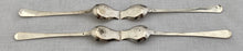 Four Early 19th Century French Silver Salts & Shovels.