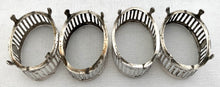 Four Early 19th Century French Silver Salts & Shovels.