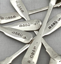 George III Six Silver Dessert Spoons. London 1792 George Smith III & William Fearn. 7.9 troy ounces.