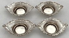 George V Four Silver Sweetmeat Dishes. Sheffield 1927, Cooper Brothers. 2 troy ounces.