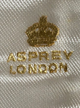 Asprey, cased set of six silver plated and ivory handled tea knives, circa 1930/40's.