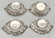 George V Four Silver Sweetmeat Dishes. Sheffield 1927, Cooper Brothers. 2 troy ounces.